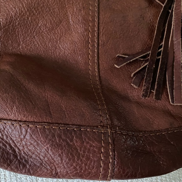 Lucky purse brown leather good condition - Picture 2 of 6